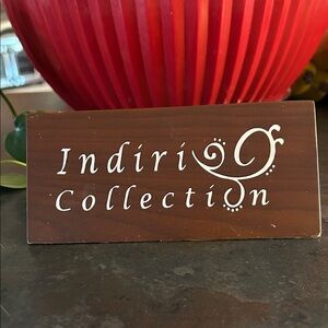 Indiri Collection Brown Sign